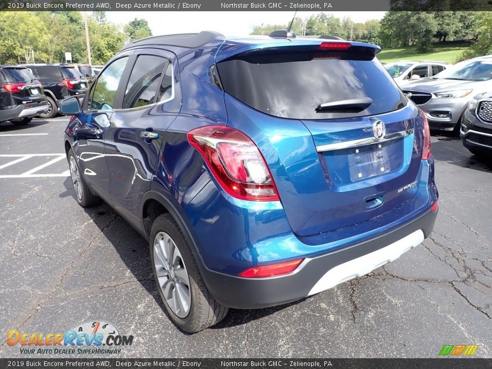 2019 Buick Encore Preferred AWD Deep Azure Metallic / Ebony Photo #4