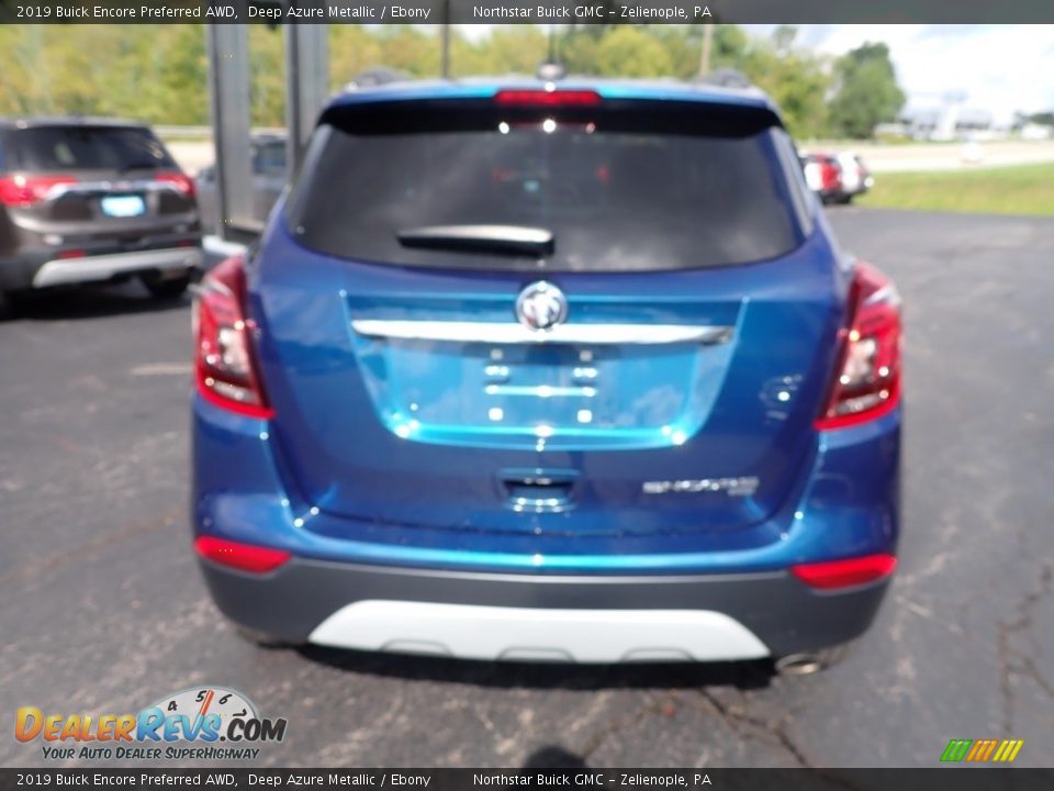 2019 Buick Encore Preferred AWD Deep Azure Metallic / Ebony Photo #5