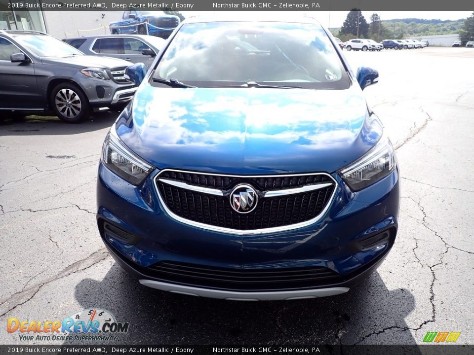 2019 Buick Encore Preferred AWD Deep Azure Metallic / Ebony Photo #11