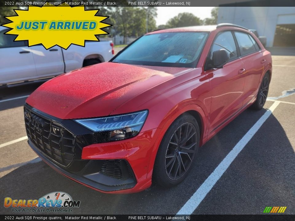 2022 Audi SQ8 Prestige quattro Matador Red Metallic / Black Photo #1