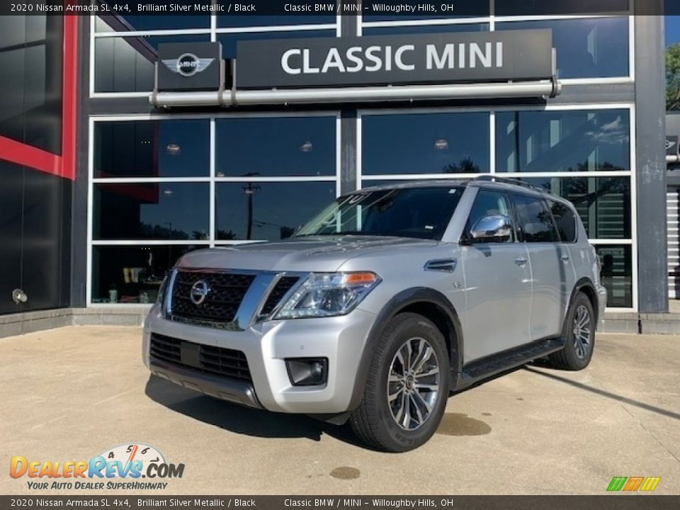 2020 Nissan Armada SL 4x4 Brilliant Silver Metallic / Black Photo #1