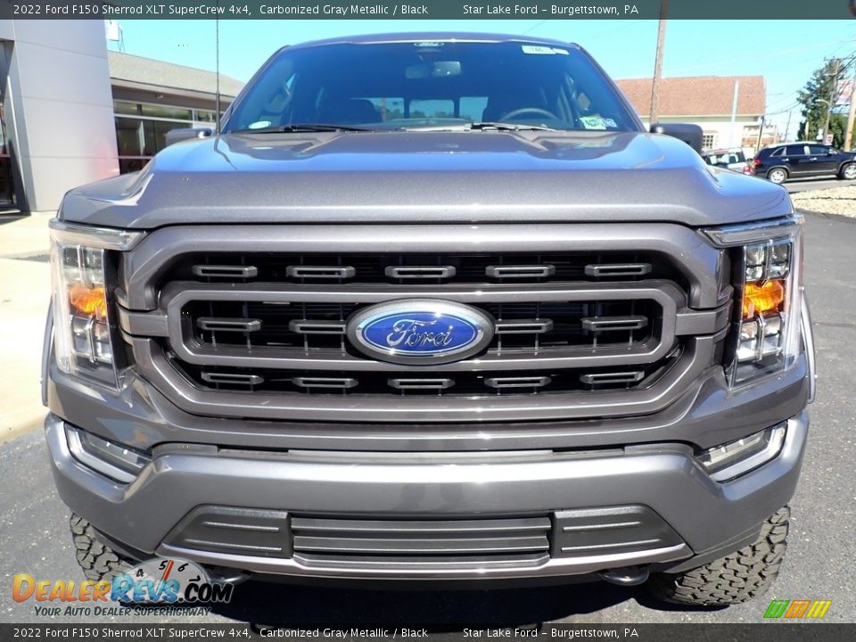 2022 Ford F150 Sherrod XLT SuperCrew 4x4 Carbonized Gray Metallic / Black Photo #8