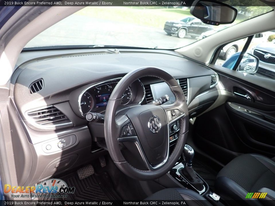 2019 Buick Encore Preferred AWD Deep Azure Metallic / Ebony Photo #23