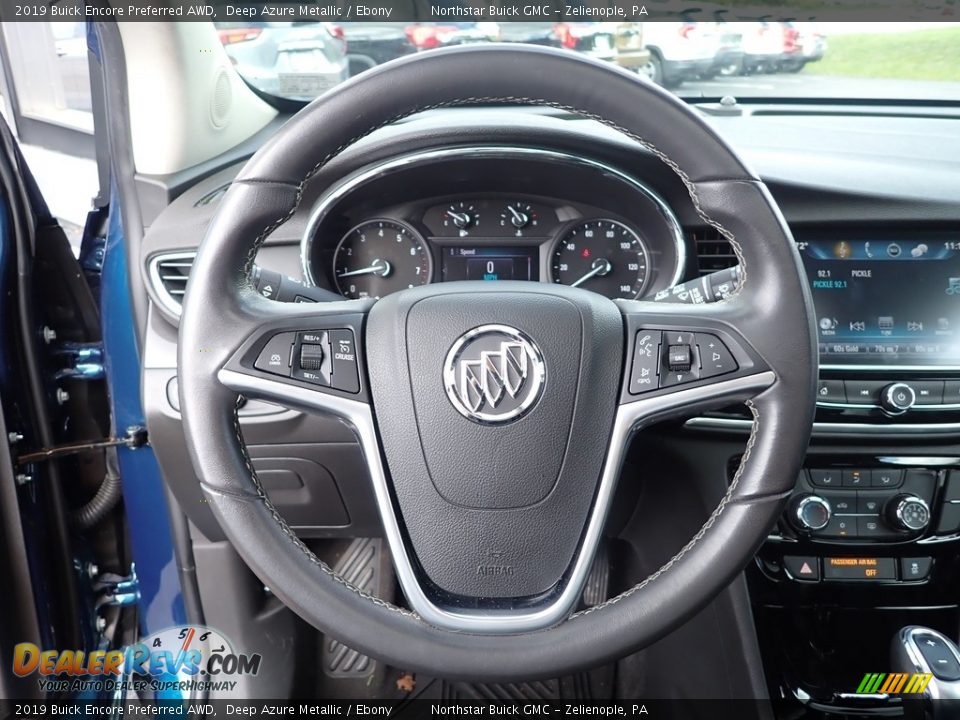 2019 Buick Encore Preferred AWD Deep Azure Metallic / Ebony Photo #29