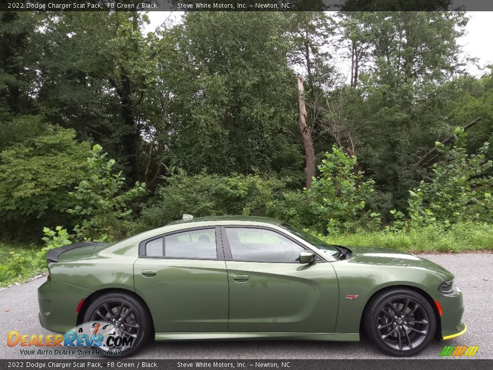 2022 Dodge Charger Scat Pack F8 Green / Black Photo #5