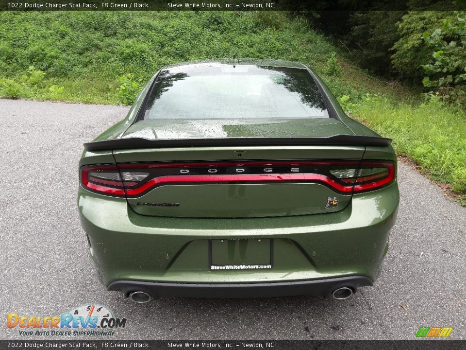 2022 Dodge Charger Scat Pack F8 Green / Black Photo #7