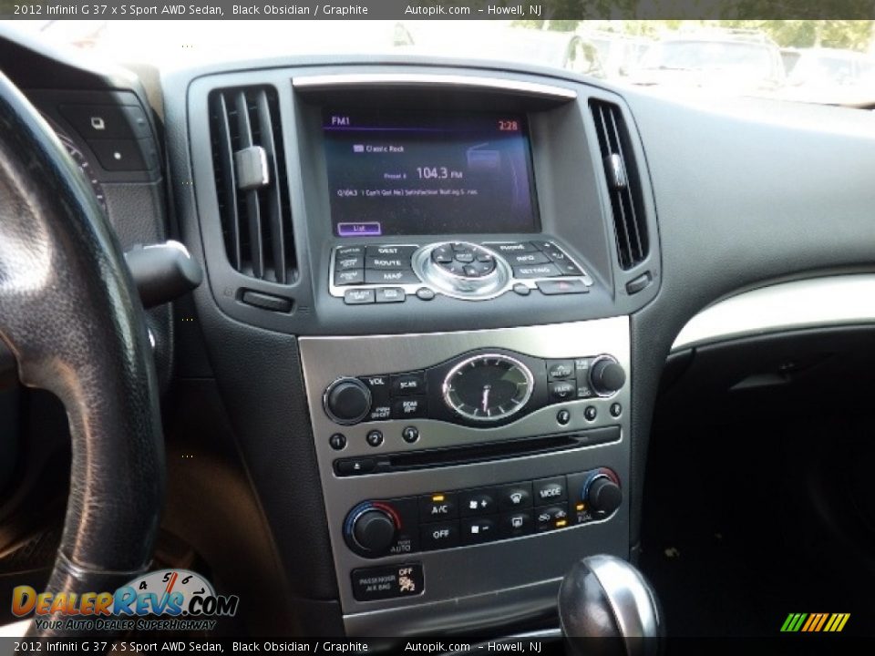 2012 Infiniti G 37 x S Sport AWD Sedan Black Obsidian / Graphite Photo #10