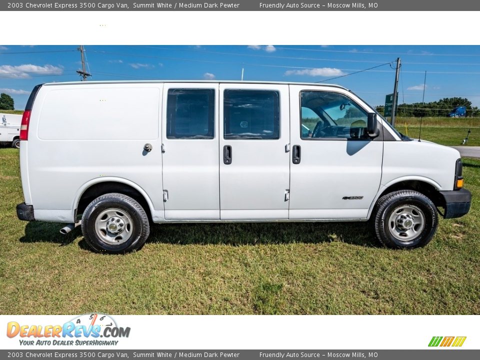 2003 Chevrolet Express 3500 Cargo Van Summit White / Medium Dark Pewter Photo #2