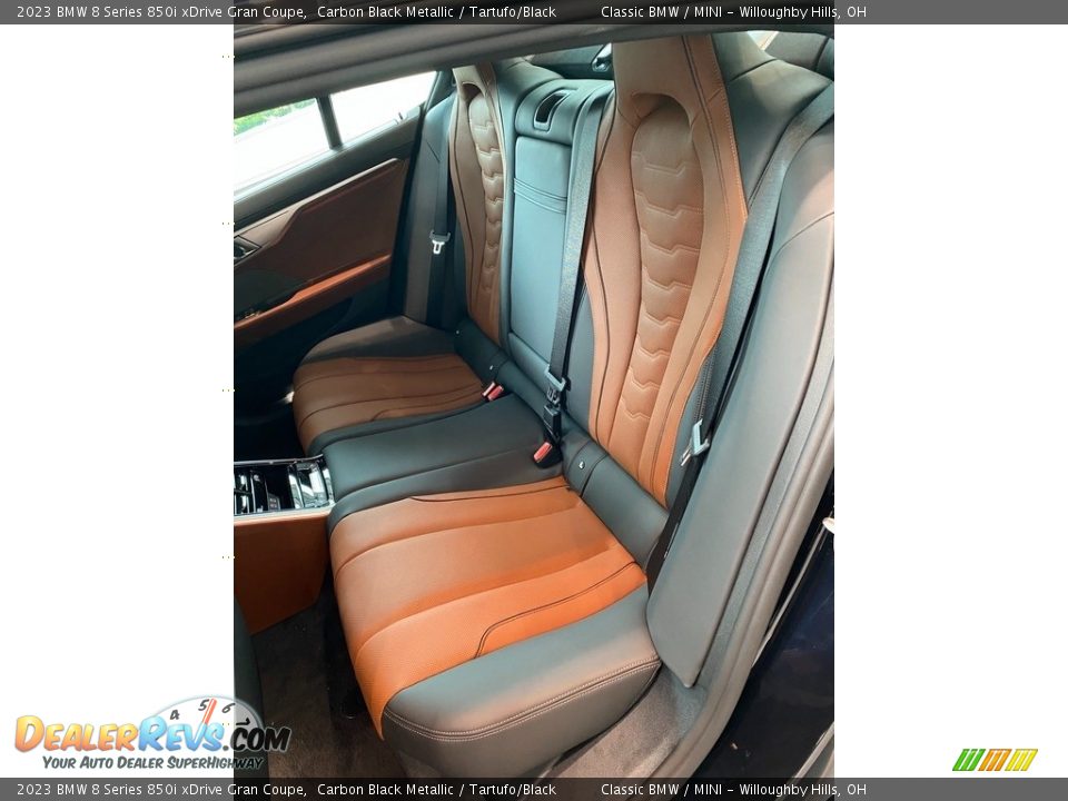 Rear Seat of 2023 BMW 8 Series 850i xDrive Gran Coupe Photo #5