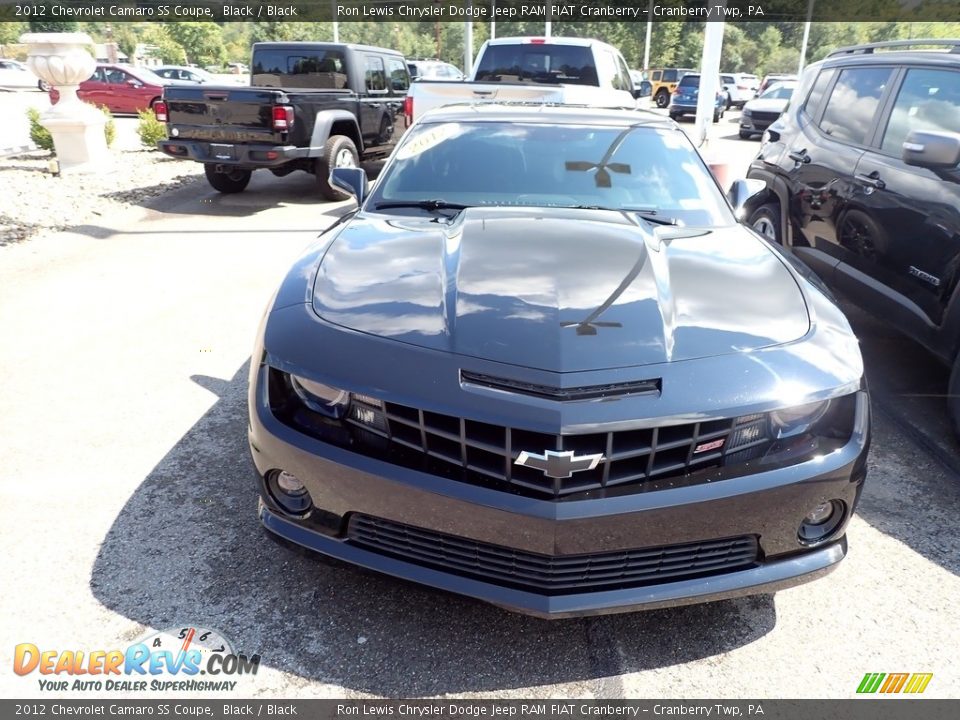 2012 Chevrolet Camaro SS Coupe Black / Black Photo #2