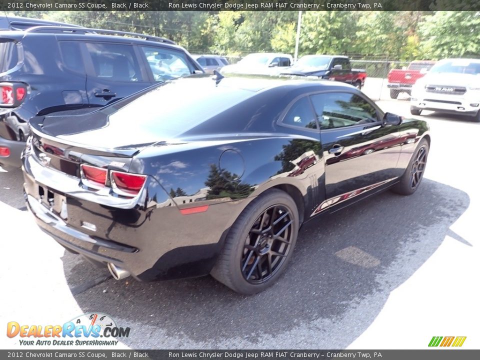 2012 Chevrolet Camaro SS Coupe Black / Black Photo #3