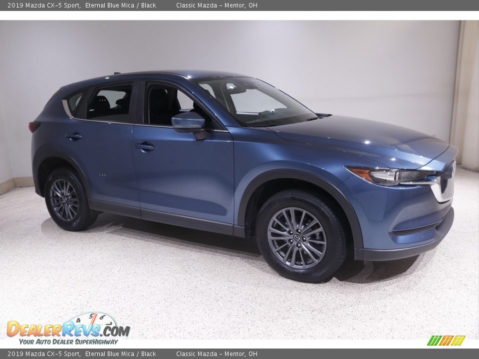2019 Mazda CX-5 Sport Eternal Blue Mica / Black Photo #1