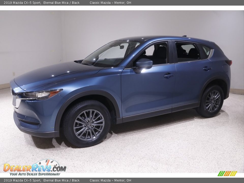 2019 Mazda CX-5 Sport Eternal Blue Mica / Black Photo #3