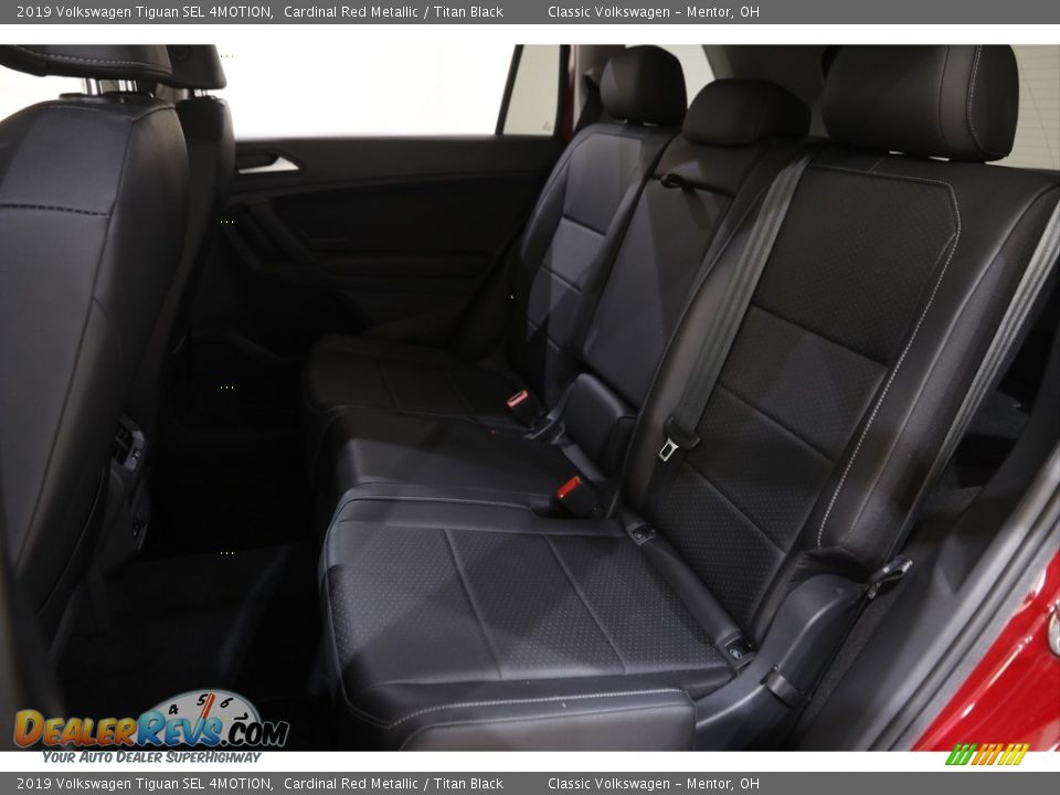 2019 Volkswagen Tiguan SEL 4MOTION Cardinal Red Metallic / Titan Black Photo #17