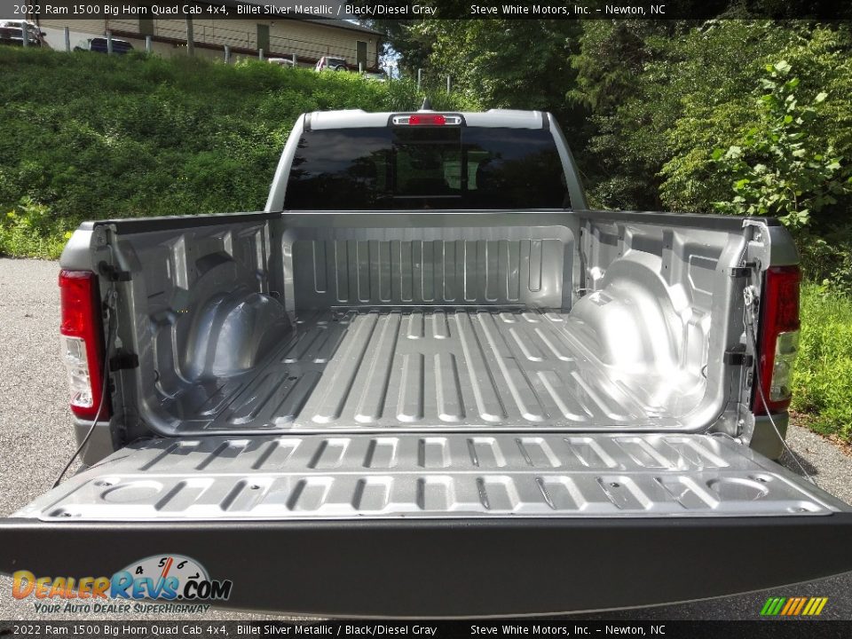 2022 Ram 1500 Big Horn Quad Cab 4x4 Billet Silver Metallic / Black/Diesel Gray Photo #8