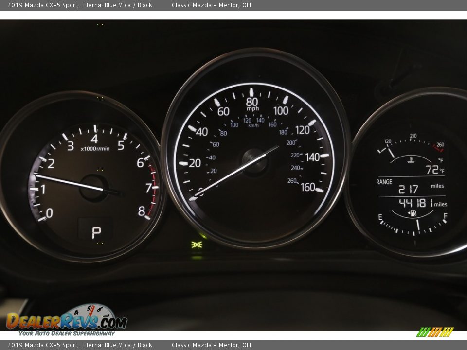 2019 Mazda CX-5 Sport Eternal Blue Mica / Black Photo #8