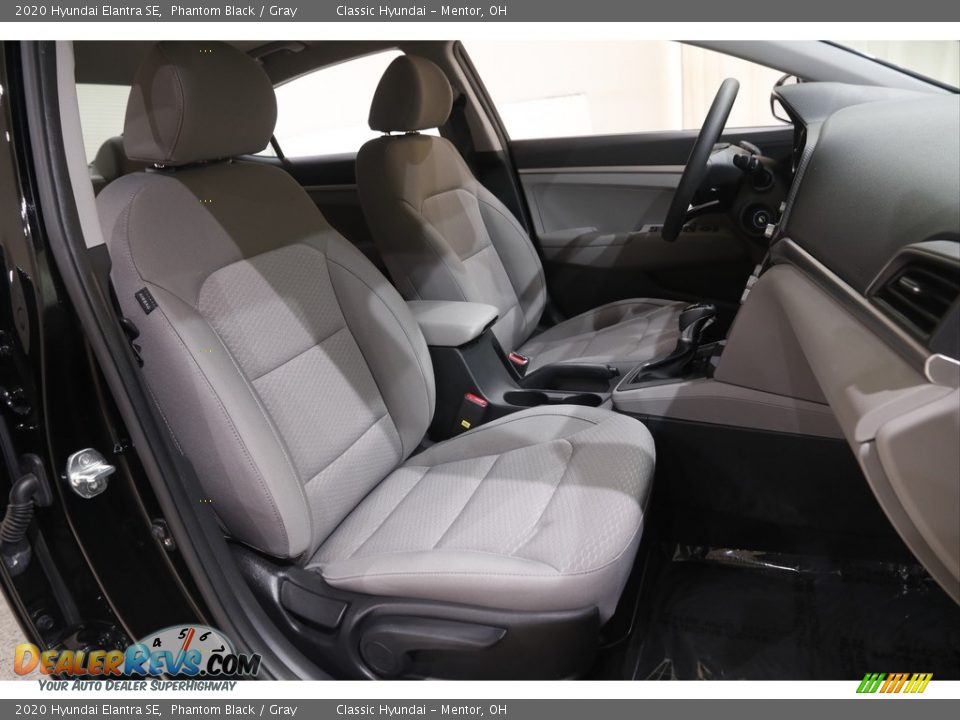 2020 Hyundai Elantra SE Phantom Black / Gray Photo #15