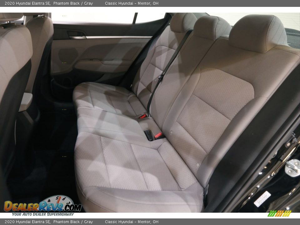 2020 Hyundai Elantra SE Phantom Black / Gray Photo #17