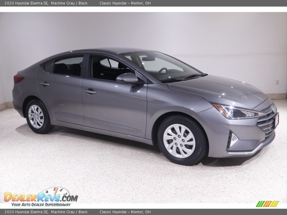 2020 Hyundai Elantra SE Machine Gray / Black Photo #1