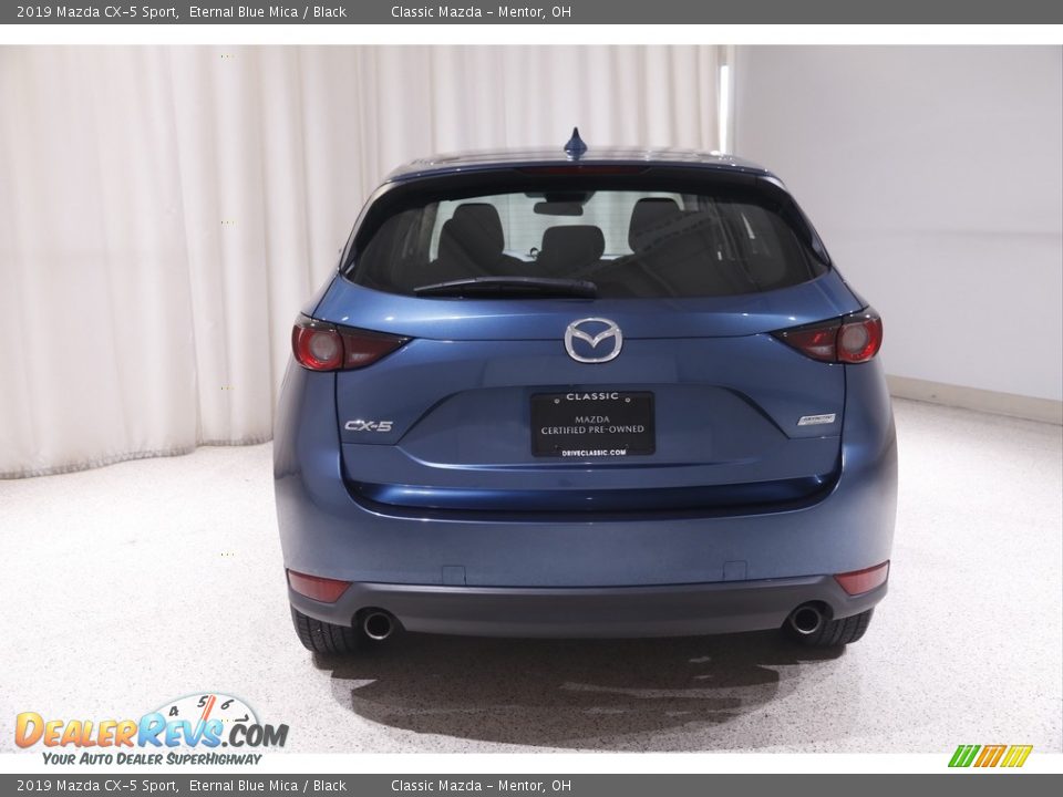 2019 Mazda CX-5 Sport Eternal Blue Mica / Black Photo #17