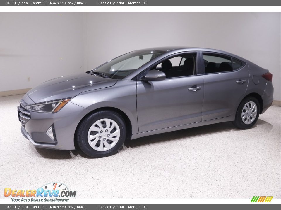 2020 Hyundai Elantra SE Machine Gray / Black Photo #3