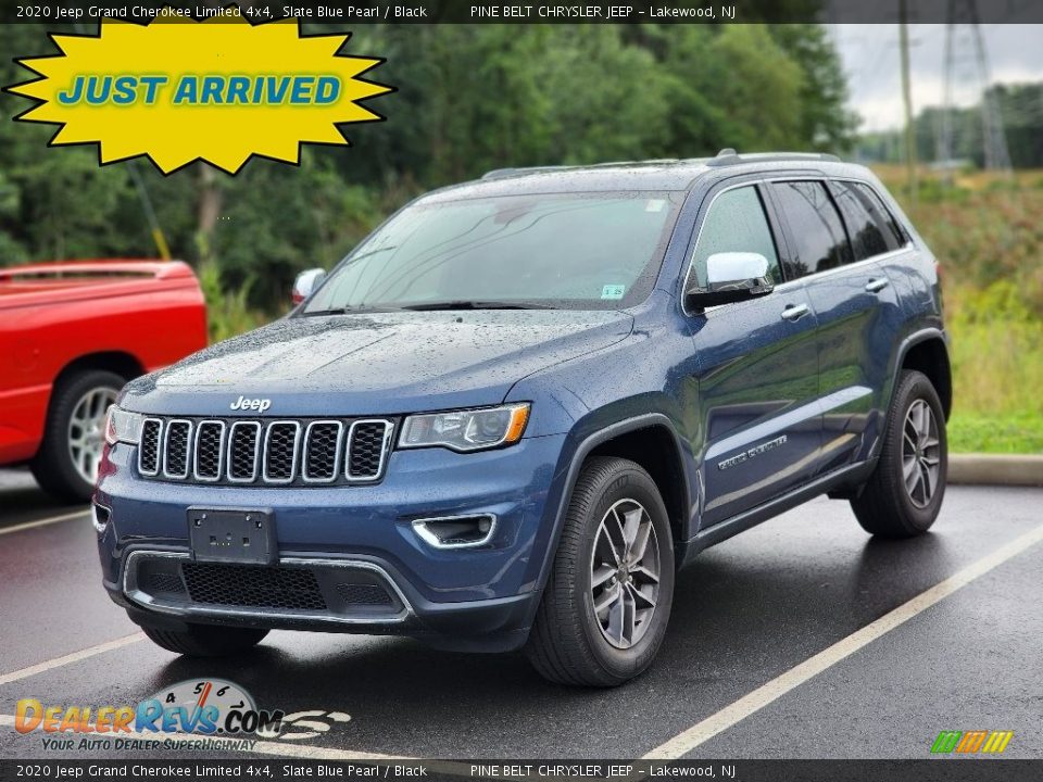 2020 Jeep Grand Cherokee Limited 4x4 Slate Blue Pearl / Black Photo #1