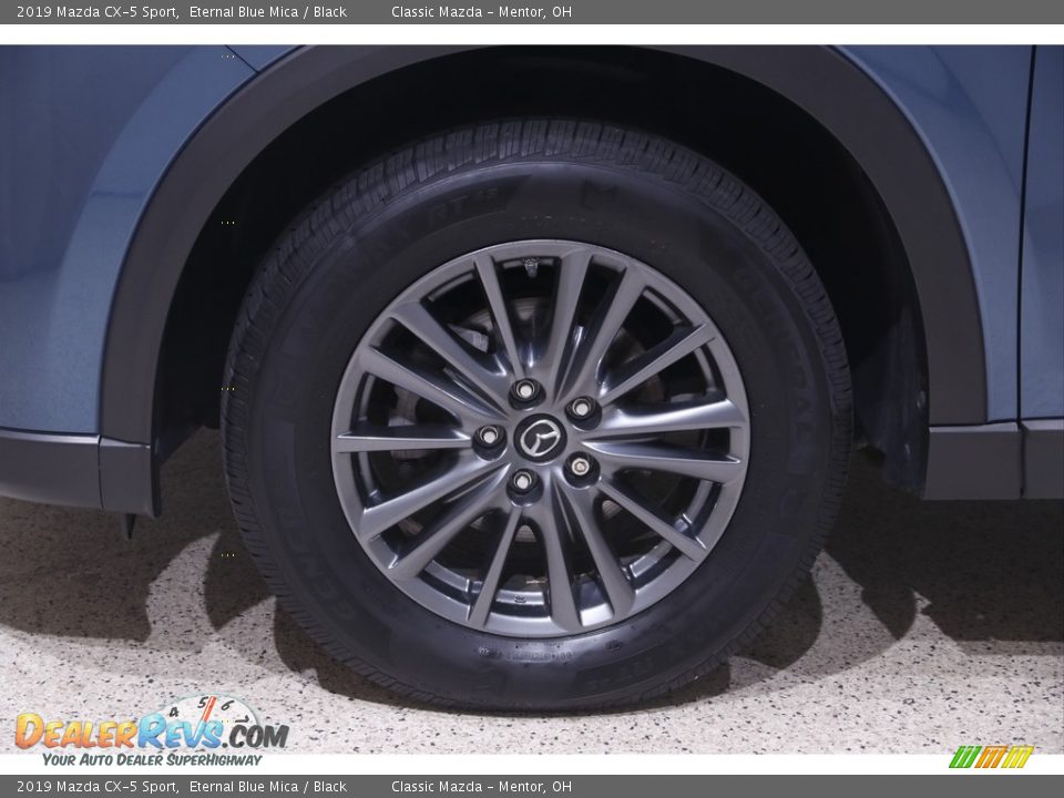 2019 Mazda CX-5 Sport Eternal Blue Mica / Black Photo #19