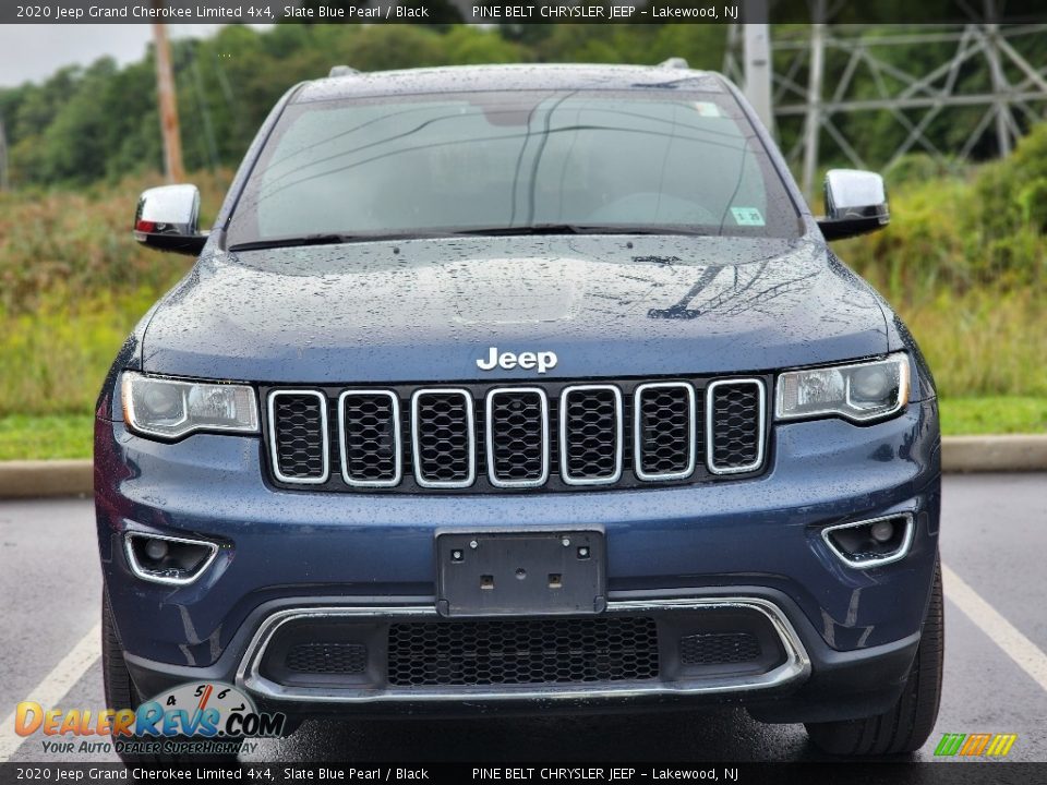 2020 Jeep Grand Cherokee Limited 4x4 Slate Blue Pearl / Black Photo #3