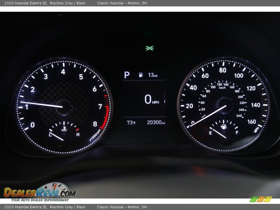 2020 Hyundai Elantra SE Machine Gray / Black Photo #8