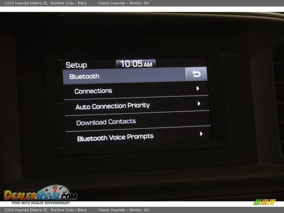 2020 Hyundai Elantra SE Machine Gray / Black Photo #11