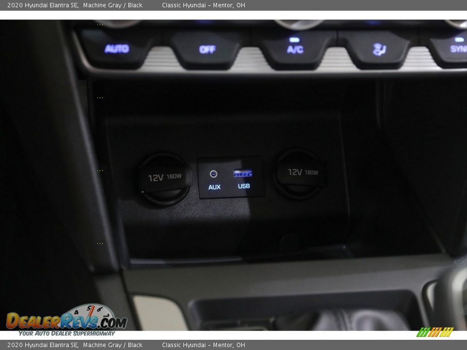 2020 Hyundai Elantra SE Machine Gray / Black Photo #13