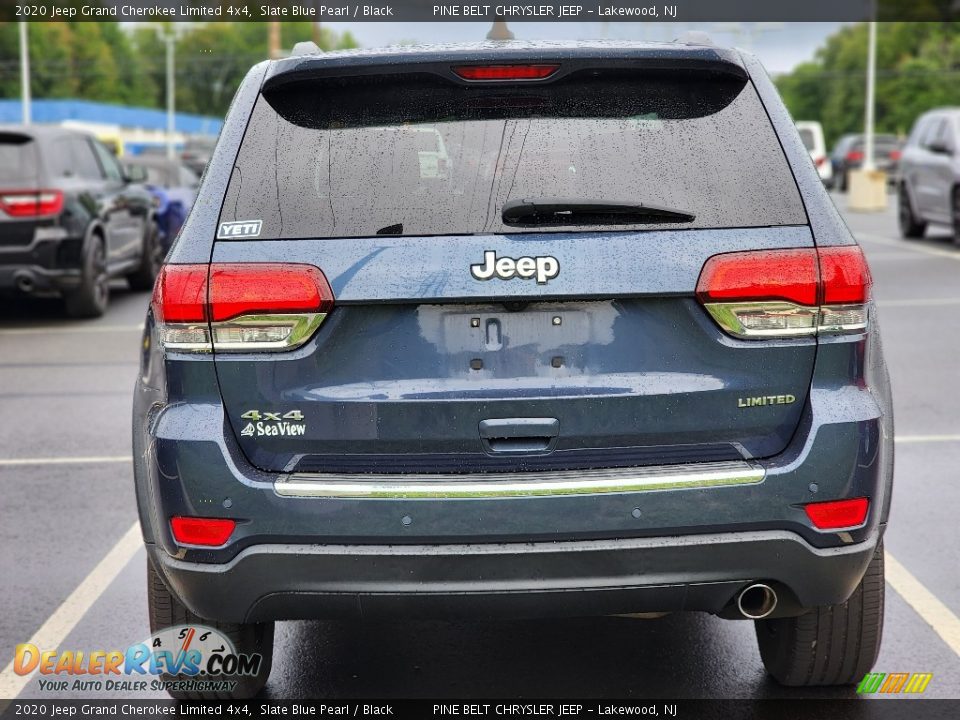 2020 Jeep Grand Cherokee Limited 4x4 Slate Blue Pearl / Black Photo #8