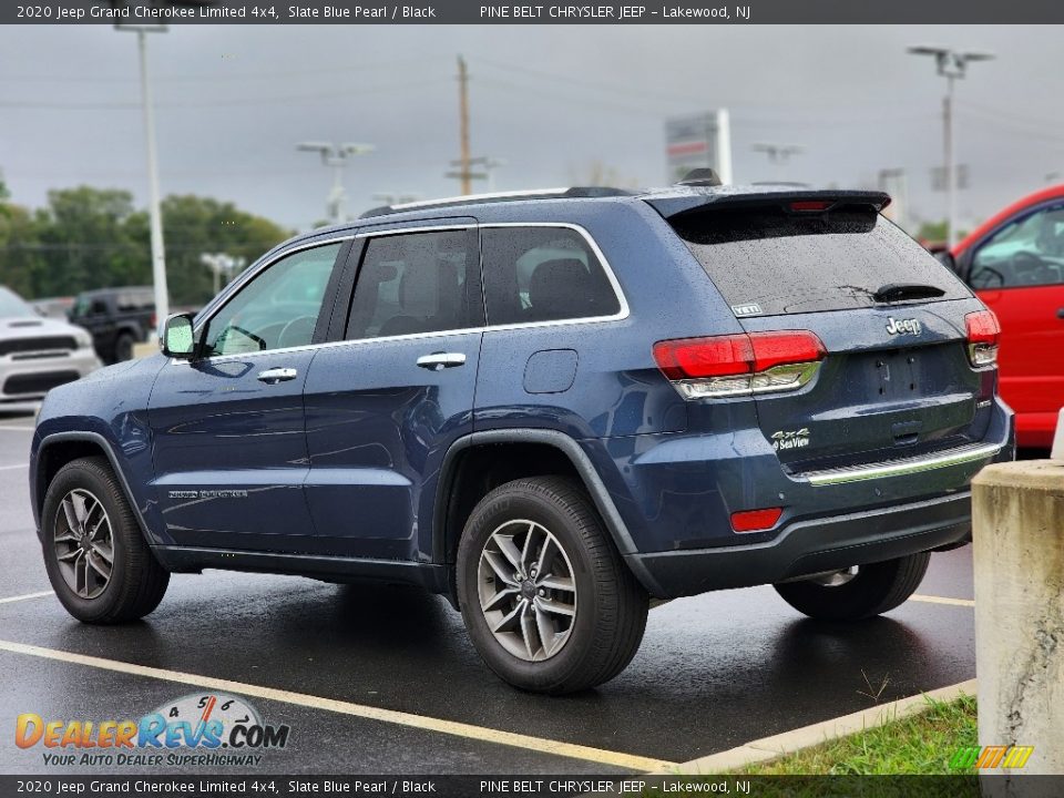 2020 Jeep Grand Cherokee Limited 4x4 Slate Blue Pearl / Black Photo #9