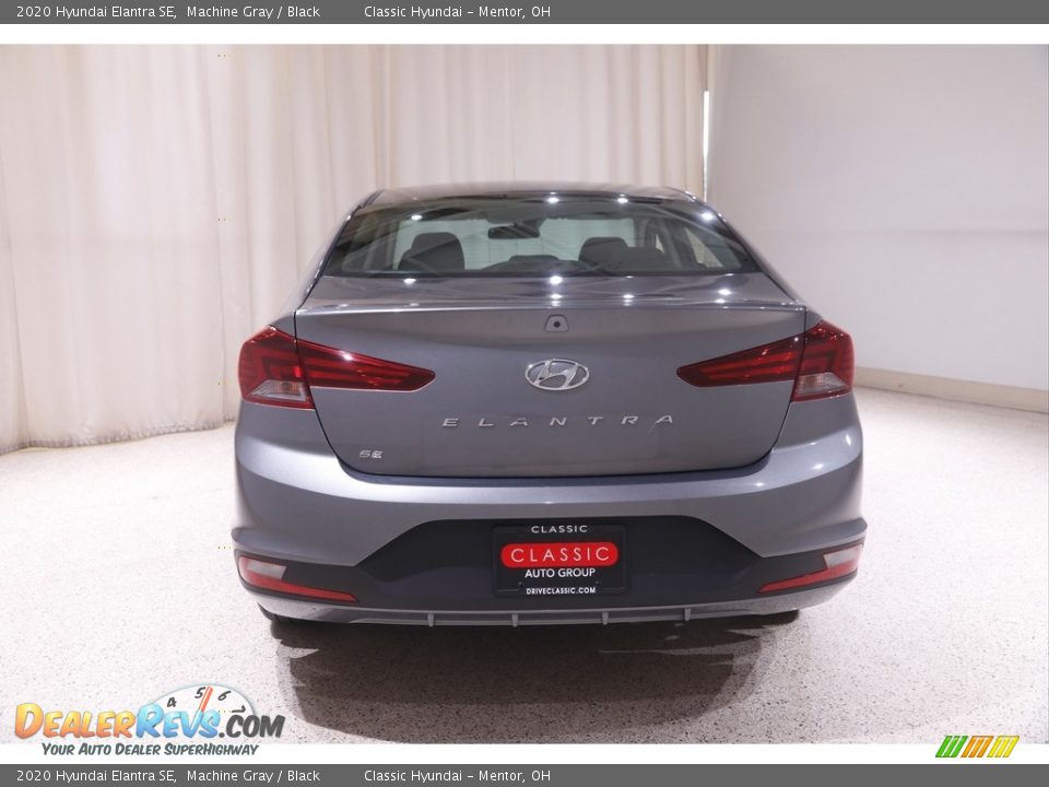 2020 Hyundai Elantra SE Machine Gray / Black Photo #18