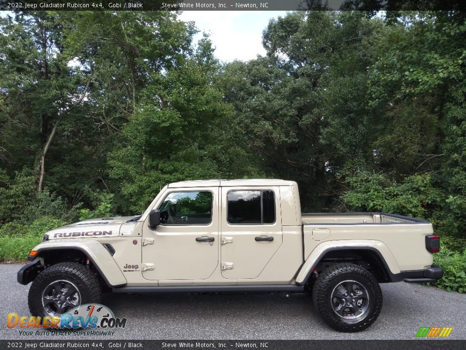 2022 Jeep Gladiator Rubicon 4x4 Gobi / Black Photo #1