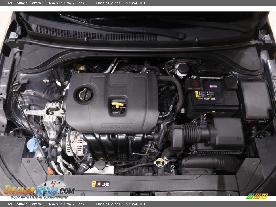2020 Hyundai Elantra SE Machine Gray / Black Photo #19