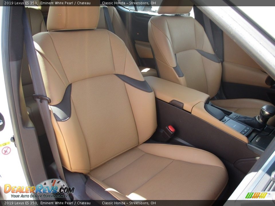 2019 Lexus ES 350 Eminent White Pearl / Chateau Photo #17