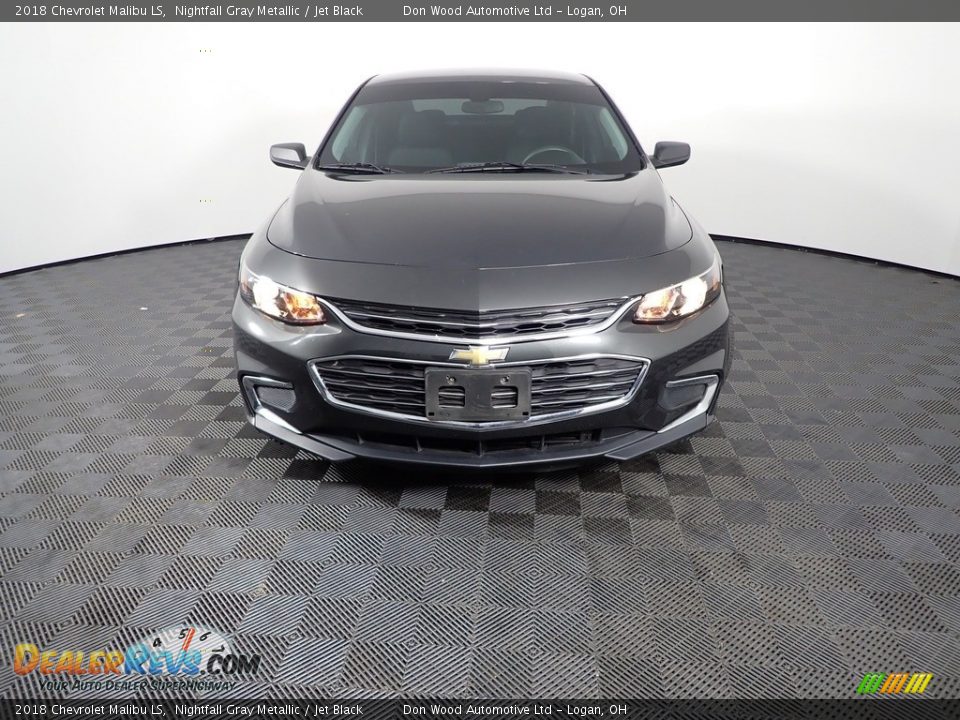 2018 Chevrolet Malibu LS Nightfall Gray Metallic / Jet Black Photo #4