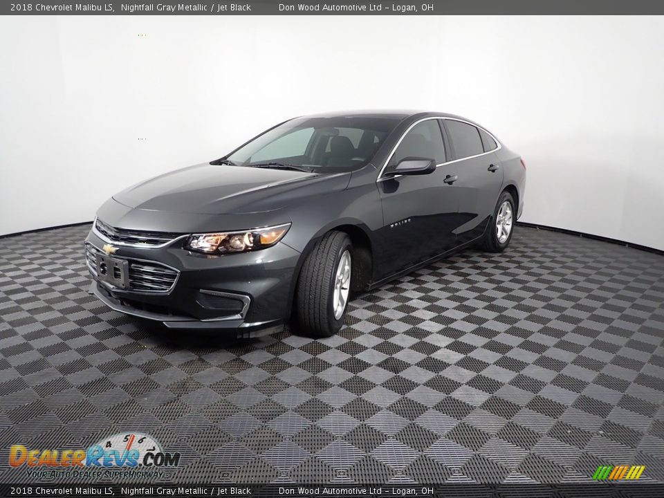 2018 Chevrolet Malibu LS Nightfall Gray Metallic / Jet Black Photo #5