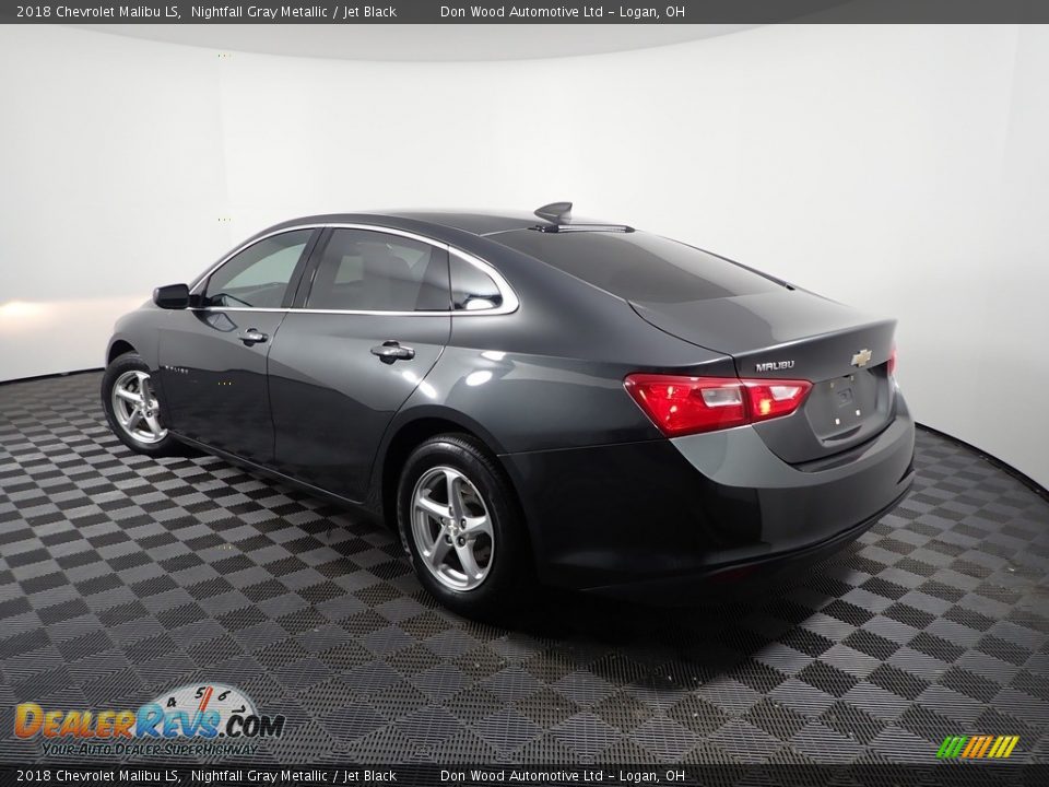 2018 Chevrolet Malibu LS Nightfall Gray Metallic / Jet Black Photo #6