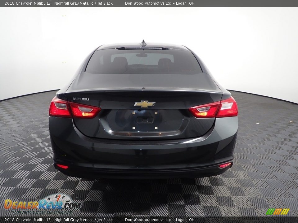 2018 Chevrolet Malibu LS Nightfall Gray Metallic / Jet Black Photo #7