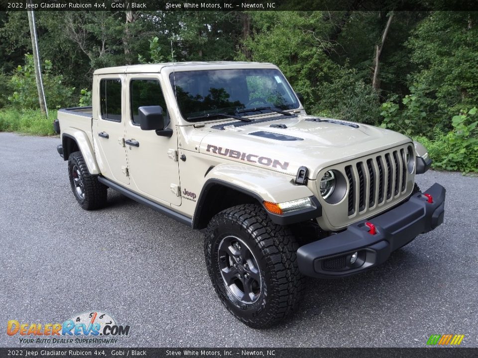 2022 Jeep Gladiator Rubicon 4x4 Gobi / Black Photo #4