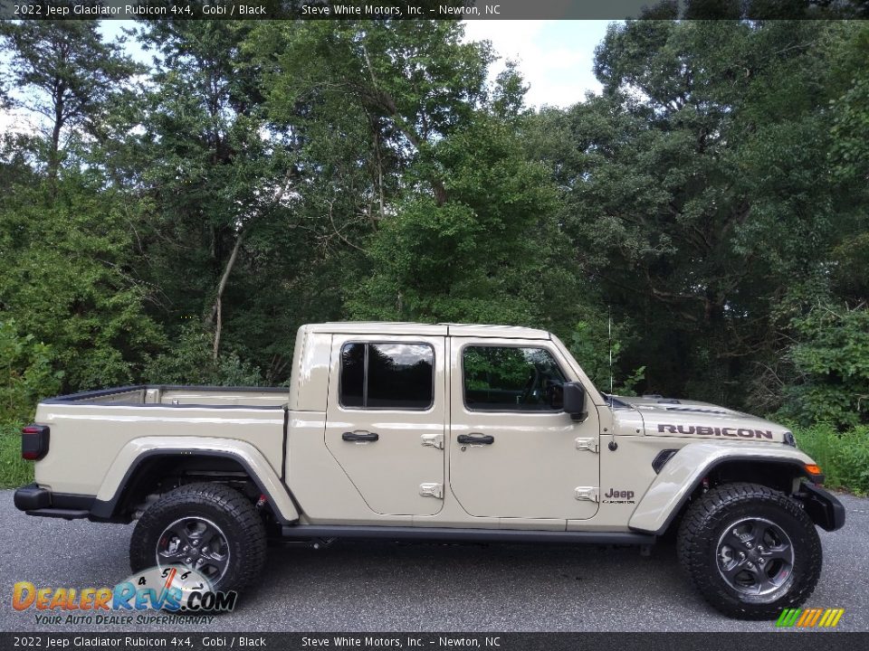 2022 Jeep Gladiator Rubicon 4x4 Gobi / Black Photo #5