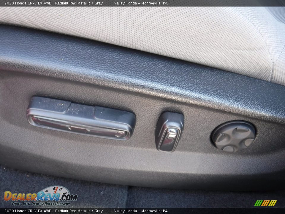 2020 Honda CR-V EX AWD Radiant Red Metallic / Gray Photo #15