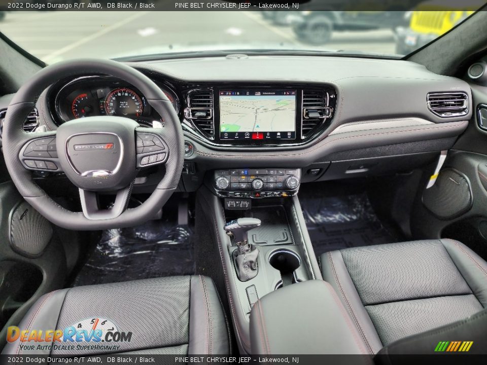 Black Interior - 2022 Dodge Durango R/T AWD Photo #10