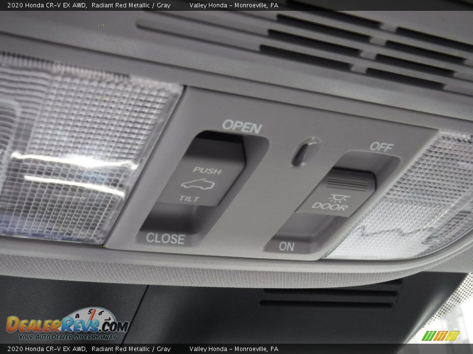 2020 Honda CR-V EX AWD Radiant Red Metallic / Gray Photo #23