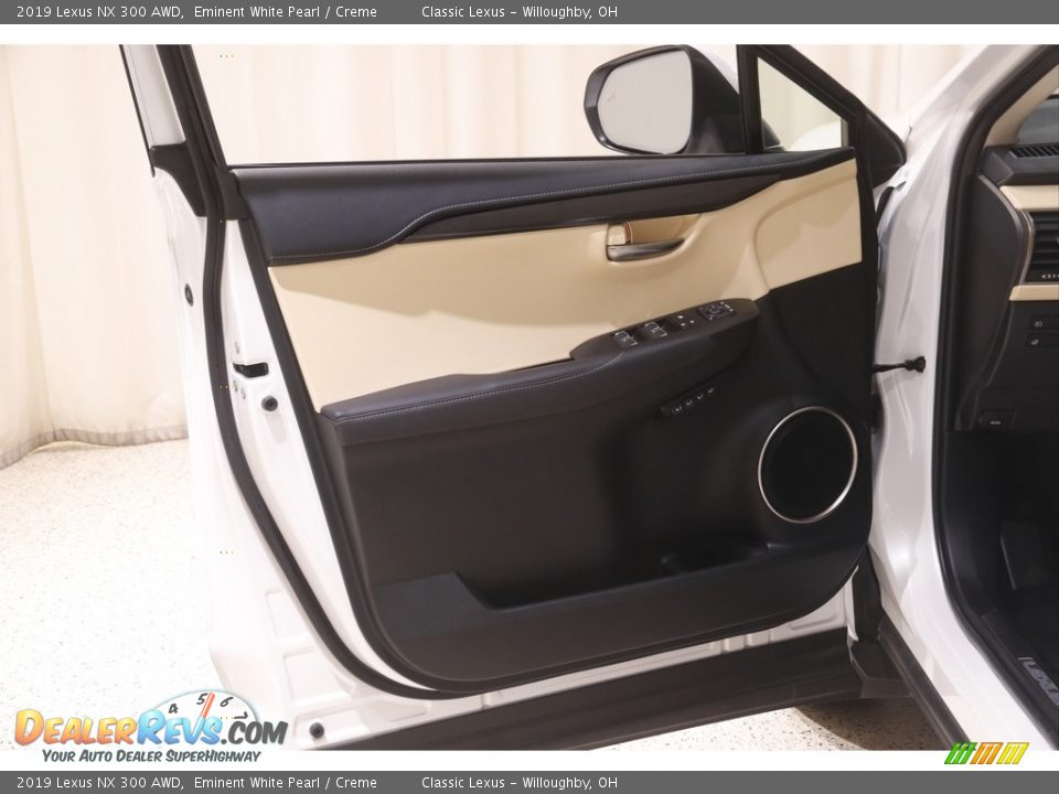 2019 Lexus NX 300 AWD Eminent White Pearl / Creme Photo #4