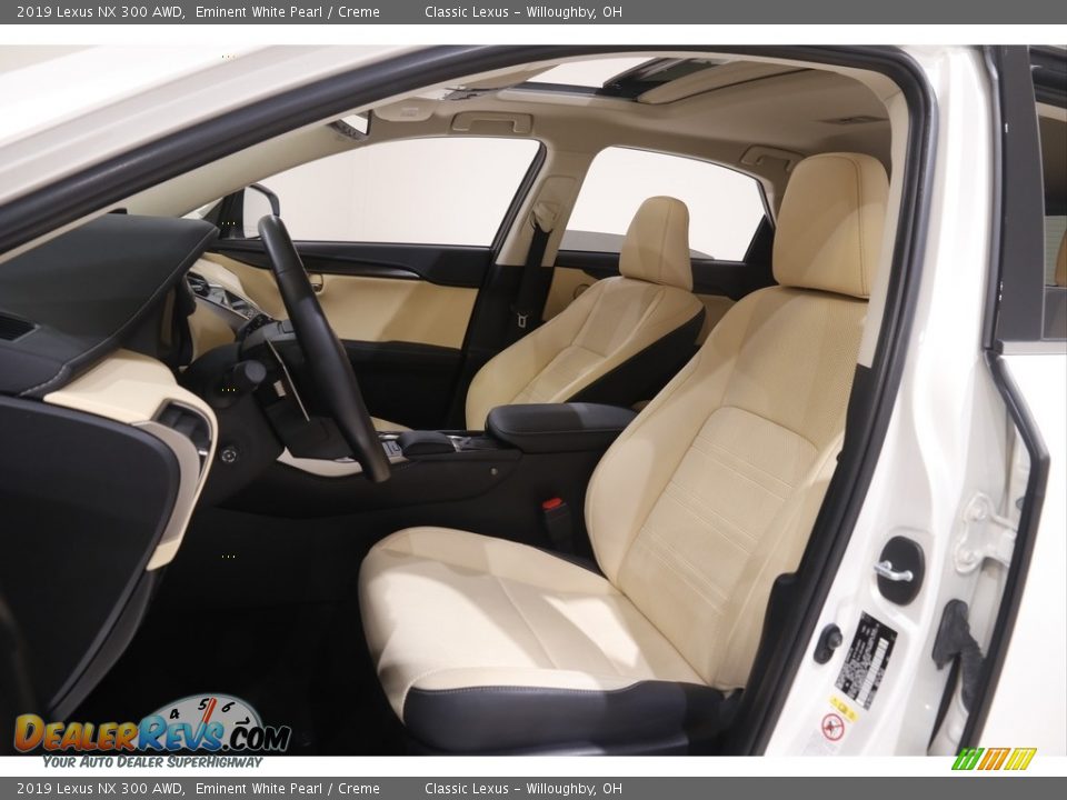 2019 Lexus NX 300 AWD Eminent White Pearl / Creme Photo #5