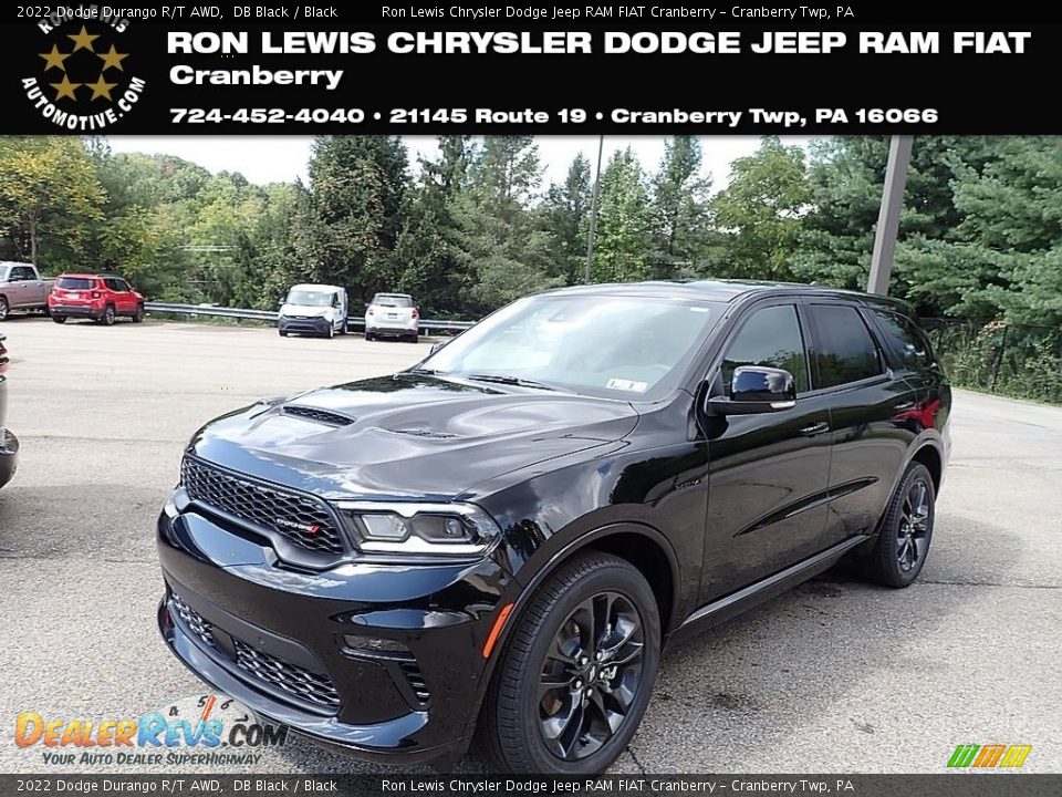 2022 Dodge Durango R/T AWD DB Black / Black Photo #1