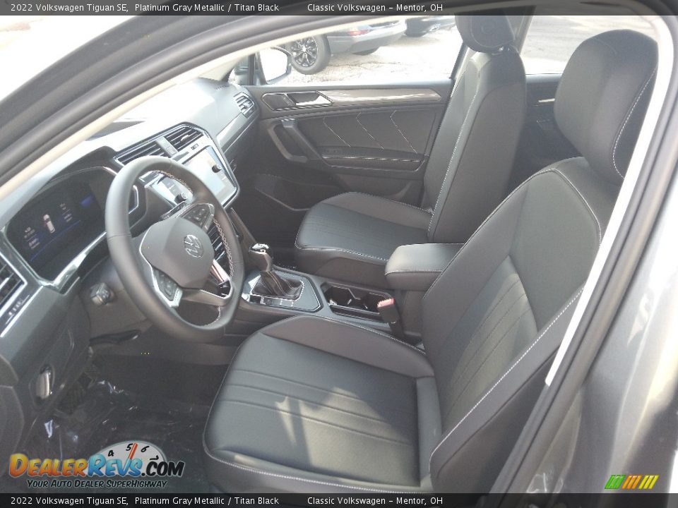 2022 Volkswagen Tiguan SE Platinum Gray Metallic / Titan Black Photo #3